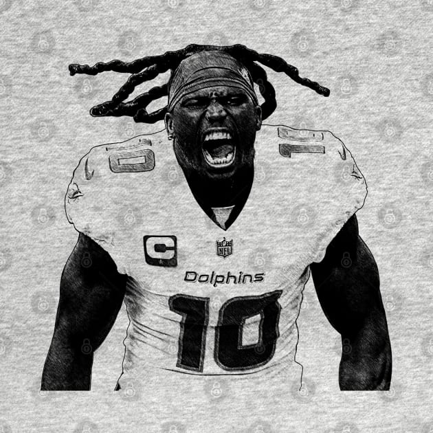 Tyreek Hill Scream by Puaststrol